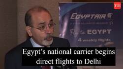 Egypt’s national carrier begins direct flights to Delhi News Clip