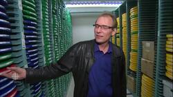 A tour of the CBC archives library in Toronto News Clip