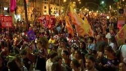 Protest in Rio against gender discrimination Instructional Video