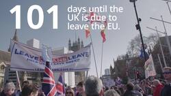 Countdown to Brexit: 101 days until Britain leaves the EU News Clip