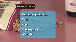 How to Get More Omega-3 Fatty Acids into Your Diet Instructional Video