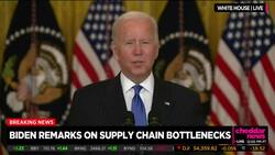 President Biden on Deal to Keep Port of Los Angeles Open 24/7 Amid Supply Chain Woes News Clip