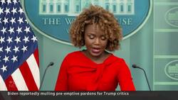 Biden considering pre-emptive pardons for prominent Trump critics News Clip