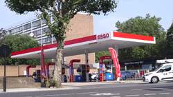 Stock footage of petrol stations News Clip
