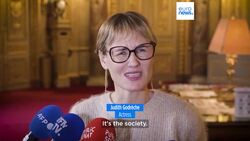 French actor Godrèche calls for investigation into sex crimes and sexism in French cinema News Clip