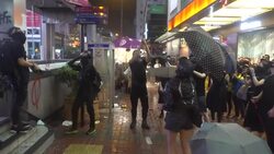 Can of pepper spray "captured" by protesters in Hong Kong News Clip