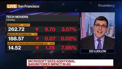 Microsoft Says Surging Dollar Could Drag Down Profits News Clip