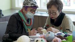 Seniors knit teddy bears for sick children News Clip