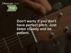 How to Tune a Guitar by Ear Instructional Video