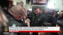 Youngest Palestinian prisoner released: 14-year-old Ahmad Salayme reunites with family News Clip