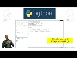Python Assignment 7 Instructional Video