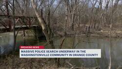 Washingtonville police, state police dive teams searching for evidence in Moodna Creek News Clip