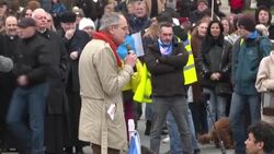 CLEAN : London Ukraine demo demands 'Stop Putin, stop the war' News Clip