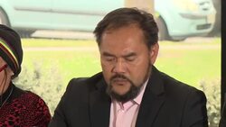 Relatives of New Zealand mosque shootings speak at press conference News Clip