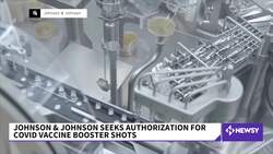 Johnson & Johnson Seeks Authorization For COVID Vaccine Booster Shots News Clip