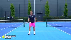 Striking - (Tennis) Tap & around the ball Instructional Video