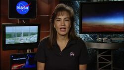 NASA | MAVEN MOI live shot with Sandra Cauffman Instructional Video