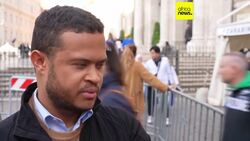 Visitors pay their respects at Pope Francis' tomb News Clip