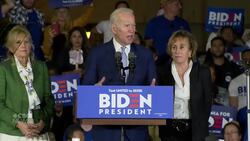 Biden targets opponents News Clip