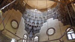 Egypt, Cairo - Mosque and Madrasa of Sultan Hassan - Mausoleum of Sultan Hassan Stock Footage