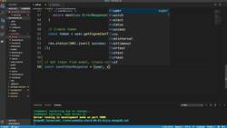 Node.js API Masterclass with Express and MongoDB - Sending JWT in a Cookie Instructional Video