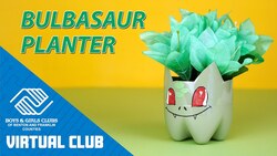 Pokémon DIY Project: Make A Bulbasaur Planter Instructional Video