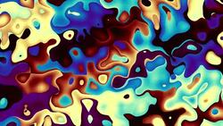 Moving random psychedelic wavy texture. Stock Footage