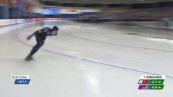 American Jordan Stolz wins 1,500m World Cup gold, sets Olympic Oval track record News Clip