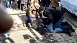 'Threatening man' apprehended after approaching Finnish foreign affairs minister at rally News Clip