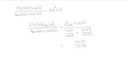 Trigonometric Identities Instructional Video
