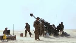 US targets pro-Iran militia bases in Iraq, Syria raids News Clip