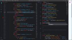 Frontend Web Development Bootcamp - Build a Twitter Clone - Make Sidebar Work Instructional Video