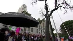 'Not My President's Day' rallies across U.S. News Clip