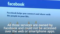 WhatsApp, Instagram and Facebook down for hours in global outage News Clip