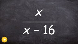 Learn to find the values the function is undefined, then write domain Instructional Video