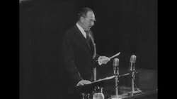 Soviet Foreign Minister rejects Western proposal of disarmament at the UN General Assembly meeting News Clip