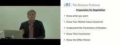 Preparing to Negotiate Job Offer Instructional Video
