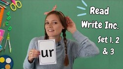 Read Write Inc Sets 1, 2 & 3 Sounds | Learn Phonics | Learning to Read | British Teacher Instructional Video