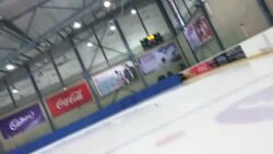 Team GB ice skate at National Ice Centre in Nottingham News Clip