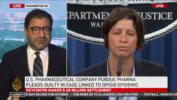 Purdue Pharma agrees to $8bn plea deal over US opioid epidemic News Clip