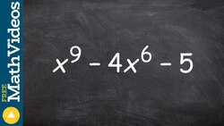 Raising the power of factors to help you factor a trinomial to a higher power Instructional Video