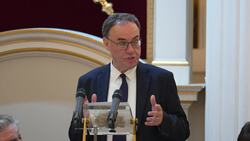 Full speech by the Governor of the Bank of England gives his annual Mansion House speech HD Version News Clip