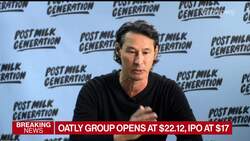 Oatly Rides Plant-Based Milk Boom to $1.4B Debut News Clip
