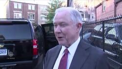 Sessions denies any contact with Russia to talk politics News Clip