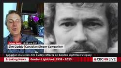 Canadian musician Jim Cuddy reflects on Gordon Lightfoot's legacy News Clip