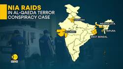 NIA Raids Across 5 States in Gujarat Terror Case | Raids in West Bengal, Tripura, Haryana News Clip