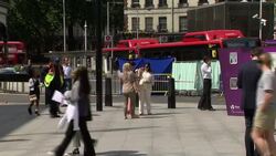 Victoria bus station crash News Clip