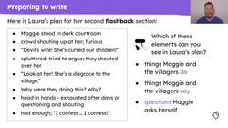 Writing the final sections of the climax, including a flashback Instructional Video