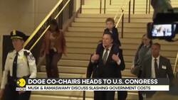 US: Elon Musk brings Donald Trump's Government Efficiency Push To Capitol Hill News Clip