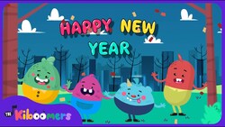 Happy New Year Song - The Kiboomers Preschool Learning Videos & Nursery Rhymes Instructional Video